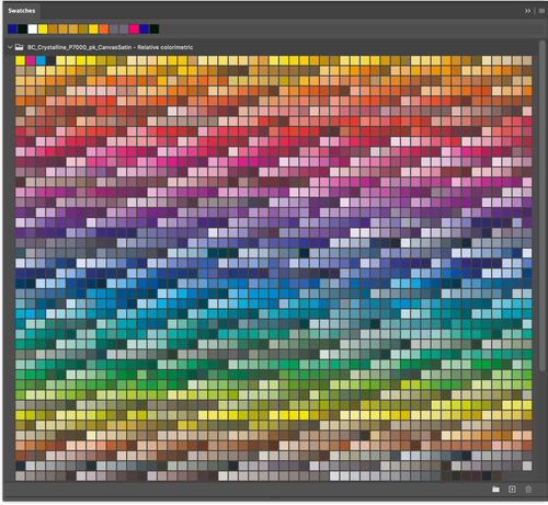 Custom Spot Color Tables