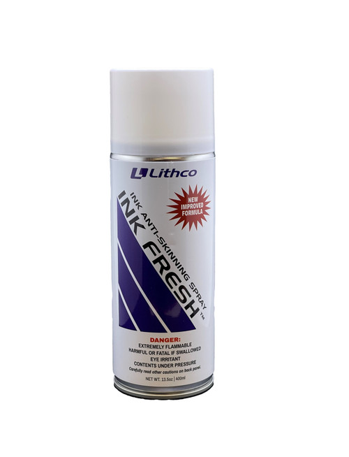 LITHCO INK FRESH ANTI-SKIN SPRAY - CAN (10/CS) (CAN)