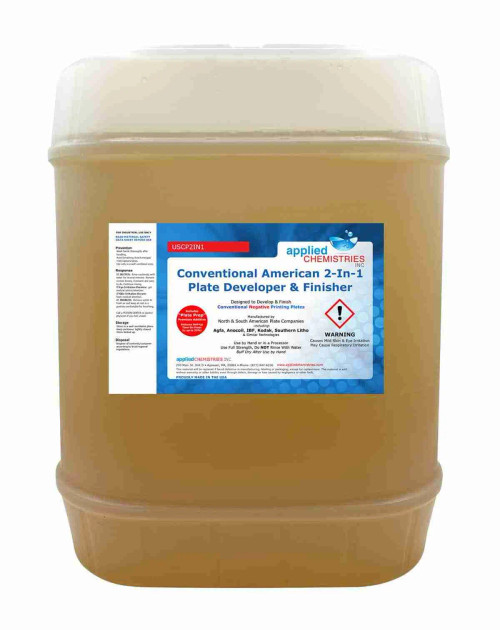 APPLIED CHEM CONV PLATE DEV AND FINISH 2 IN 1 (GAL)