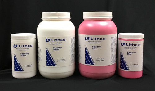 LITHCO ADHESIVE PADDING COMPOUND/RED