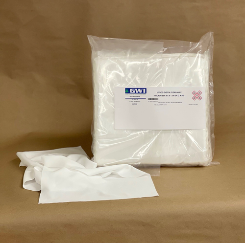LITHCO DIGITAL CLEAN WIPE MICROFIBER 9 X 9 - 100 EA (2 X 50) (PK)