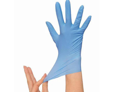 LITHCO BLUE 5MIL NITRILE MEDIUM-DUTY GLOVES LG (BOX)