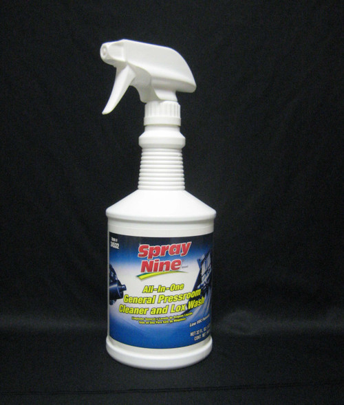 SPRAY NINE GEN PRESSROOM CLEANER AND LOX WASH 