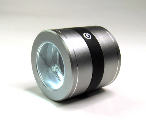LITHCO 10X WHITE UV LED LOUPE W/METRIC RETICLE USB RECHARGEABLE (EA)