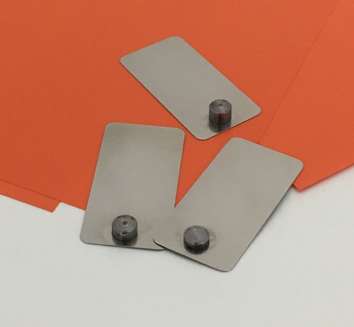 REGISTER PINS ON BASES 1/4 ROUND 0.085 HIGH (PK)