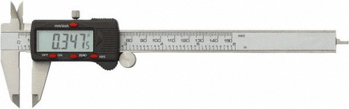 DIGITAL CALIPER 6 INCH/METRIC STAINLESS STEEL