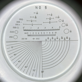 RETICLE FOR PEAK #1975/1976/1998 1999/2015
