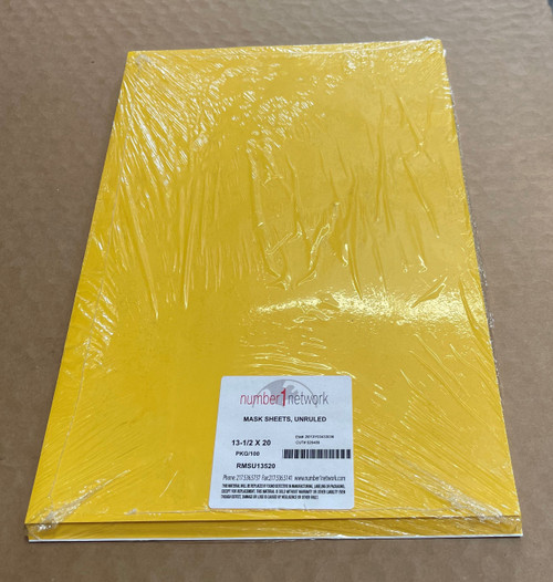 LITHCO UNRULED PAPER MASKING SHEETS G/ROD
