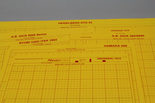 LITHCO GOLDENROD MASKING SHEETS