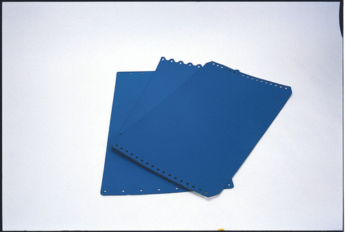 ATF/CHIEF 15 15-3/16 X 10 3-PLY LITHCO PREMIUM BLUE BUFF BLANKET - PUNCHED