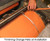 ORANGE WAVY ANTI-MARKING NETS 43 X 36 FOR SM102 KOMORI 