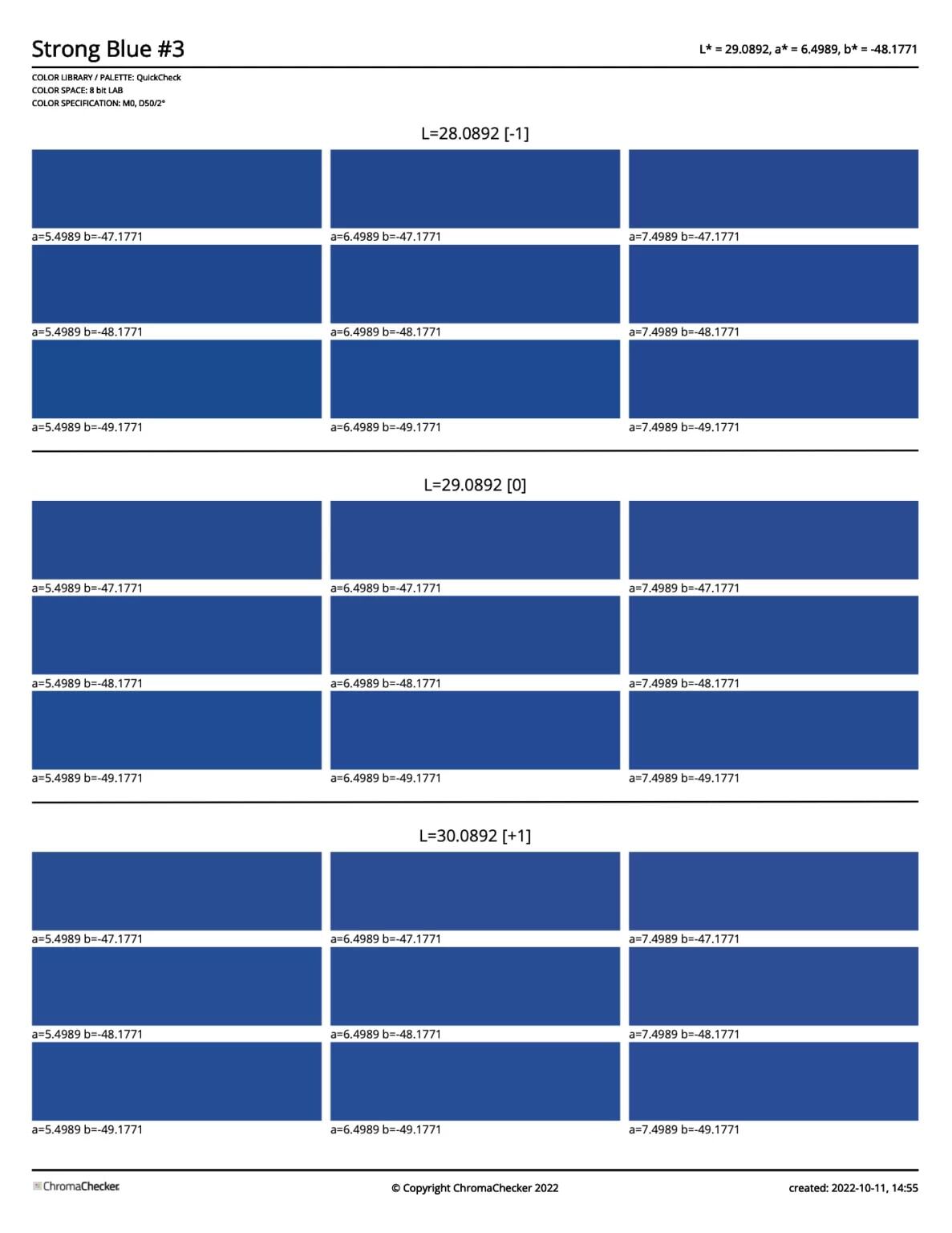 ChromaChecker Capture comparison using a Pantone library, finding Pantone 4153 C at 3.0 Delta E00