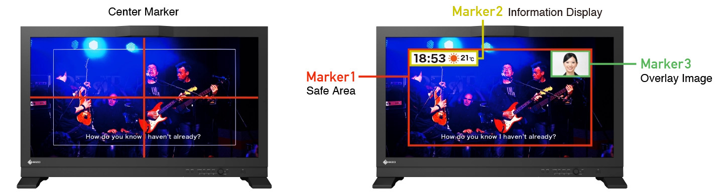Markers for Information Overlay