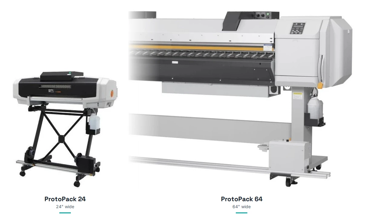 ProtoPack 24 and ProtoPack 64 prototype packaging printers