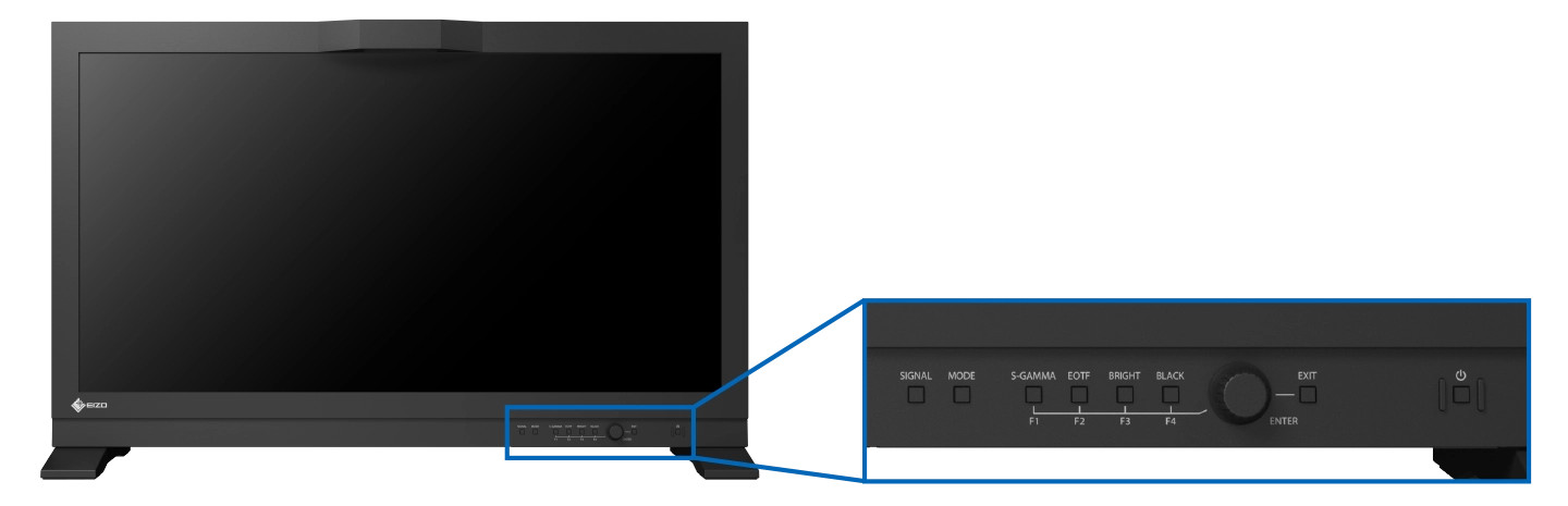 Front Dial for Adjustment