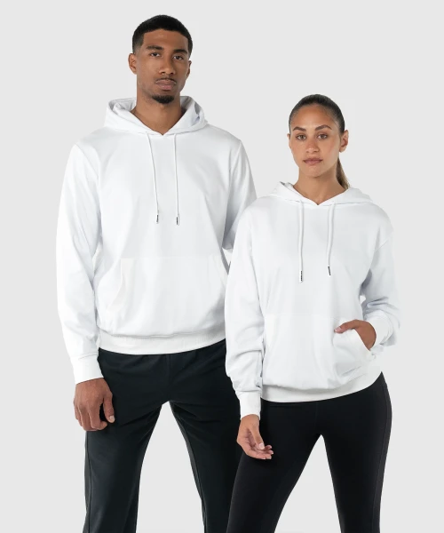 Hoodie Emerge devant blanc