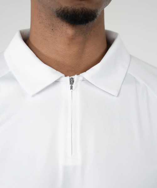Vue détaillée Peak Polo White Hommes