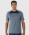 Elevate T-Shirt, men's navy heather HydrApex performance t-shirt with athletic fit, front view