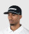 Ambition Snapback, black high-crown structured snapback with rope detail worn by model, lifestyle view