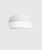 Eclipse Visor, white performance running visor, angled view