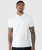 Vue de face du Peak Polo blanc pour hommes