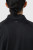 Peak Polo, black performance polo collar and neckline, quick-dry fabric detail