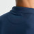 Legacy T-Polo, men's performance navy polo shirt, close-up collar detail