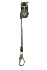 8' FT-X® EdgeCore™ Arc Flash Class 2 Leading Edge Personal SRL-P, Single-leg with Steel Mini Swivel Rebar Hook