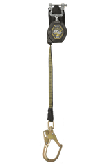 8' FT-X® EdgeCore™ Arc Flash Class 2 Leading Edge Personal SRL-P, Single-leg with Steel Swivel Rebar Hook