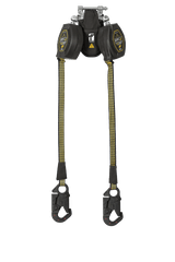 8' FT-X® EdgeCore™ Arc Flash Class 2 Leading Edge Personal SRL-P, Twin-leg with Dielectric Snap Hooks with SpeedLink™