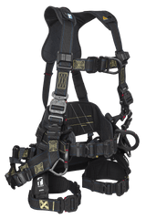 Carbon FT-Arc Tower™  6D Tower Climber Full Body Harness, Quick-Connect Leg Adjustments