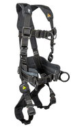 Arc Flash Nylon 4D Construction Climbing Full Body Harness, Quick-connect Adjustments