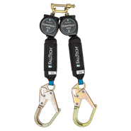 6' DuraTech® Mini Class 1 Personal SRL-P with Steel Mini Rebar Hooks, Includes Triple-Lock Steel Dorsal Connector