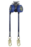8' FT-X® EdgeCore™ Class 2 Leading Edge Personal SRL-P, Twin-leg with Steel Swivel Snap Hooks with SpeedLink™