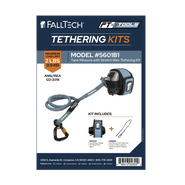 Tool Tethering Kit, 2 lb, Tape Measure with Stretch Web Tether