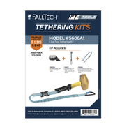 Tool Tethering Kit, 5 lb, Stretch Web with Speed Clip Attachments and Tool Tape