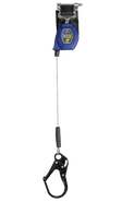 8' FT-X® Cable Class 2 Leading Edge Personal SRL-P, Single-leg with Steel Rebar Hook