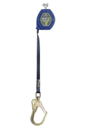 8' FT-X® EdgeCore™ Class 2 Leading Edge Personal SRL-P, Replacement-leg with Steel Swivel Rebar Hooks with SpeedLink™