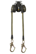 8' FT-X® EdgeCore™ Arc Flash Class 2 Leading Edge Personal SRL-P, Twin-leg with Steel Mini Swivel Rebar Hooks with SpeedLink™
