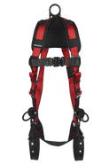 Tradesman® Pro 3D Standard Non-belted Full Body Harness, Tongue Buckle Leg Adjustments