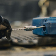 FT-R+™ Class 2 Leading Edge SRL with 30' Galvanized Steel Cable, 420 lb max., Field Replaceable Cable