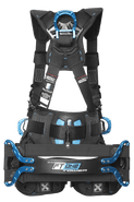 Carbon FT-One Fit Tower™  6D Tower Climber Full Body Harness, Tongue Buckle Leg Adjustments