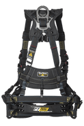Carbon FT-Arc Tower™  6D Tower Climber Full Body Harness, Quick-Connect Leg Adjustments