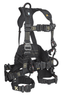Carbon FT-Arc Fit Tower™  6D Tower Climber Full Body Harness, Quick-Connect Leg Adjustments