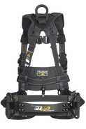 Carbon FT-Arc Fit Tower™  6D Tower Climber Full Body Harness, Quick-Connect Leg Adjustments