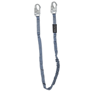 6' Internal Energy Absorbing Lanyard, Single-Leg with Steel Snap Hooks