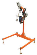 5pc Confined Space Davit System with 12" to 29" Offset Davit Arm, Winch and SRL-R