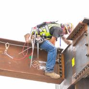 FT-Iron® 1D Standard Non-Belted Full Body Harness, Tongue Buckle Leg Adjustment