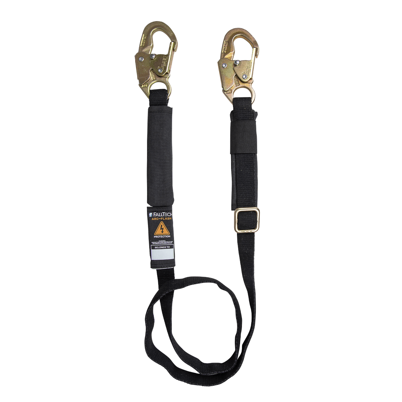 4' to 6' Arc Flash Adjustable Length Restraint Lanyard with Snap Hooks