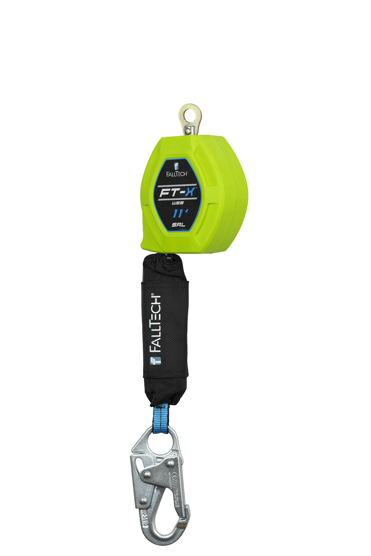 11' FT-X® Web Class 1 SRL-P with Steel Snap Hook